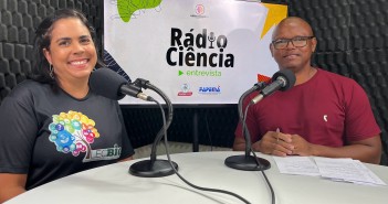 Pesquisadoras da Fapema estudam Modelagem Didática para o Ensino de Biologia nas escolas A Prof.ª Dra. Isabela Mendonça, em entrevista ao repórter Borges Júnior (Kariny Santiago)
